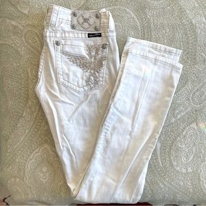 Miss Me // White Skinny Jeans // 30
